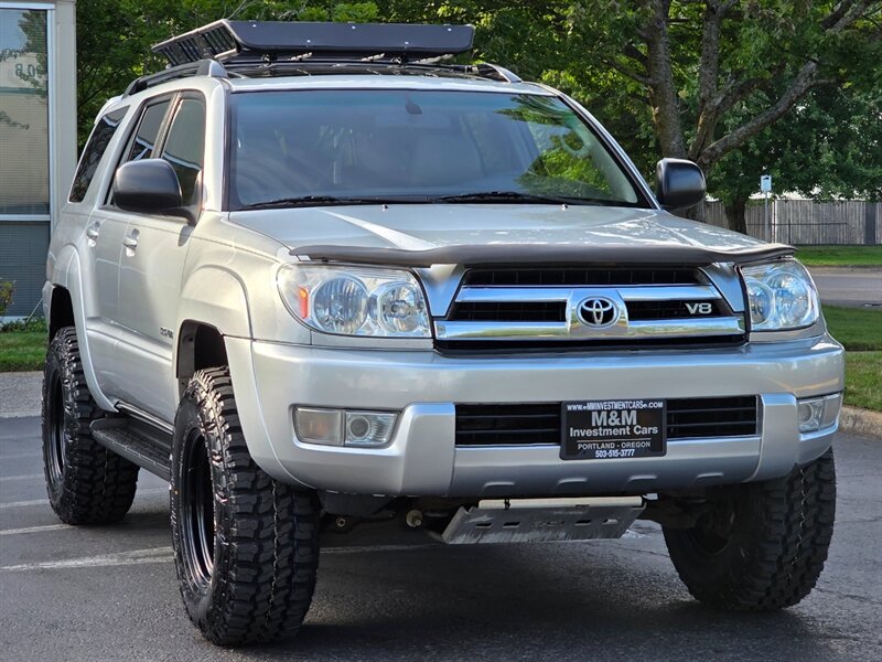 2005 Toyota 4Runner 4X4 V8 DIFF LOCK / TIMING BELT / 1-OWNER / LIFTED  / 4.7L / LEATHER / SUNROOF / NEW TIRES - Photo 2 - Portland, OR 97217