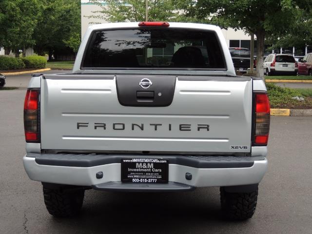 2001 Nissan Frontier XE 4-dr / OFF ROAD 4X4 / Crew Cab / V6 / Automatic   - Photo 6 - Portland, OR 97217