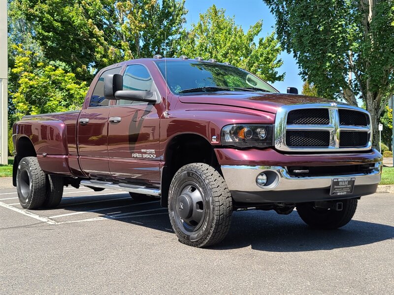 2005 Dodge Ram 3500 DUALLY  / 4X4 / 5.9L DIESEL / LONG BED /124K-miles  1-TON / LIFTED / New Tires - Photo 2 - Portland, OR 97217