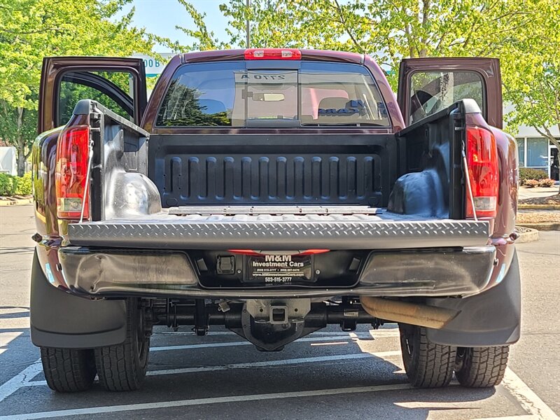 2005 Dodge Ram 3500 DUALLY  / 4X4 / 5.9L DIESEL / LONG BED /124K-miles  1-TON / LIFTED / New Tires - Photo 21 - Portland, OR 97217