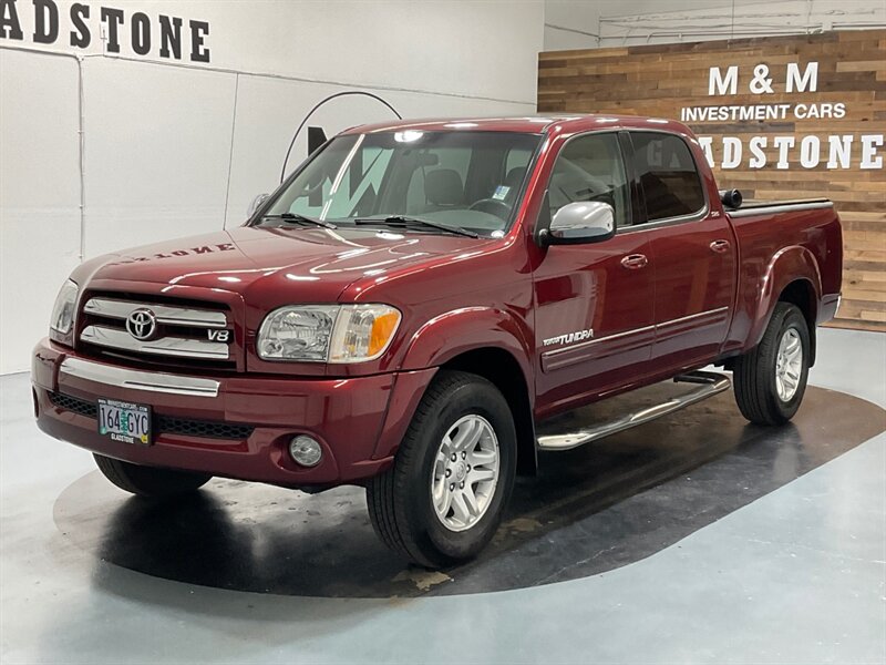 2005 Toyota Tundra SR5 Double Cab 4X4 / 4.7L V8 / Sunroof / ZERO RUST  / TIMING BELT REPLACED - Photo 54 - Gladstone, OR 97027