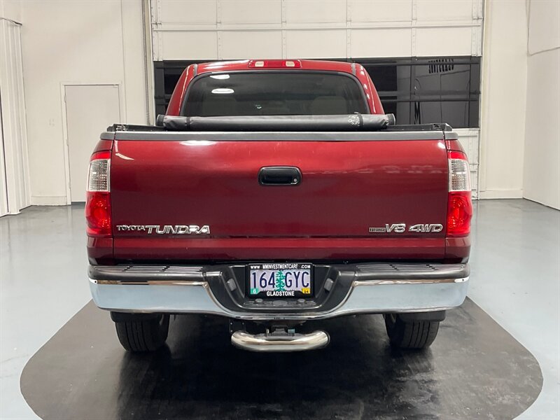 2005 Toyota Tundra SR5 Double Cab 4X4 / 4.7L V8 / Sunroof / ZERO RUST  / TIMING BELT REPLACED - Photo 6 - Gladstone, OR 97027