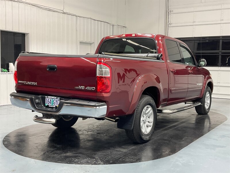 2005 Toyota Tundra SR5 Double Cab 4X4 / 4.7L V8 / Sunroof / ZERO RUST  / TIMING BELT REPLACED - Photo 7 - Gladstone, OR 97027