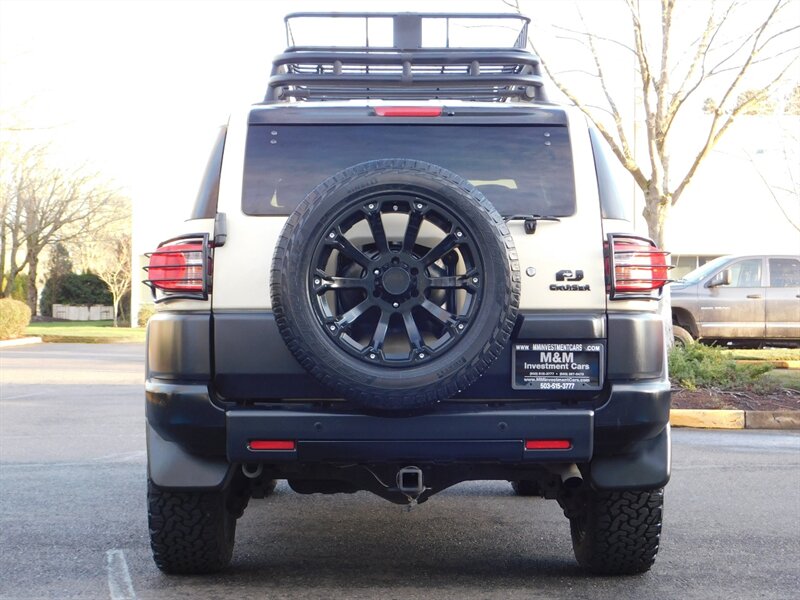 2008 Toyota FJ Cruiser 4X4 / V6 4.0L / REAR DIFFERENTIAL LOCKER /  BRUSH GUARDS / BF GOODRICH on BLACK RHINO WHEELS - Photo 6 - Portland, OR 97217