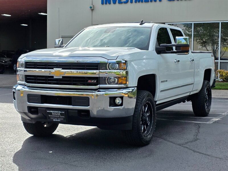 2015 Chevrolet Silverado 2500 LTZ HD Z71 4X4 6.6L DURAMAX DIESEL ALLISON LIFTED / SUNROOF / LEATHER / NAVi / CAM / FULLY LOADED - Photo 1 - Portland, OR 97217