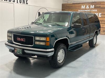 1996 GMC Sierra 1500 SLE Z-71 OFF RD 4X4 / 5.7L V8 / 93,000 MILES  / ZERO RUST / Z71 Off Rd Pkg / LOW LOW MILES Truck