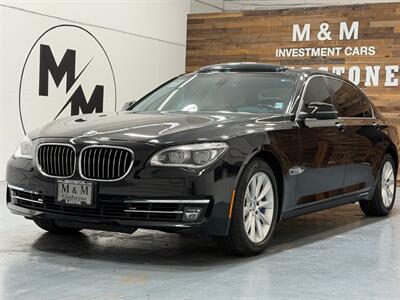 2015 BMW 7 Series 750Li  4.4L V8 TwinTurbo / 56,000 MILES  / Rear DVD Player / Leather / Navigation Sedan