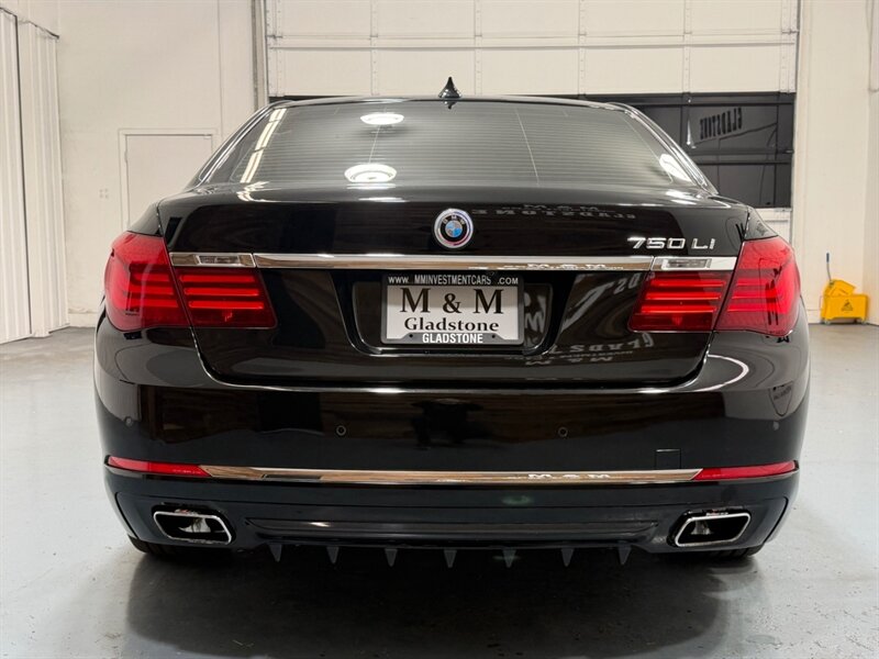 2015 BMW 7 Series 750Li 4.4L V8 TwinTurbo / 56,000 MILES / Rear DVD Player / Leather / Navigation - Photo 6 - Gladstone, OR 97027
