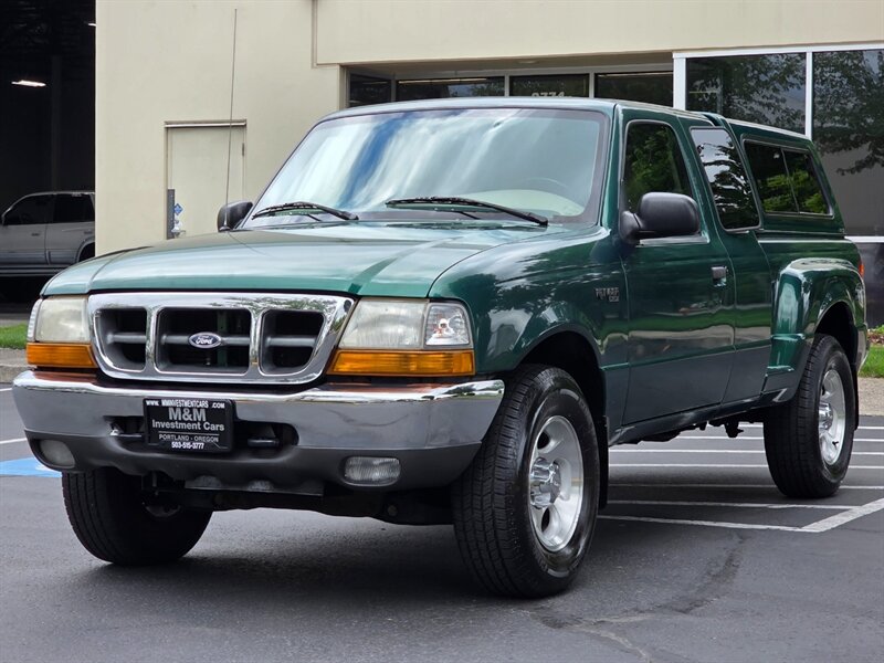 1999 Ford Ranger STEP SIDE Super Cab 4X4 OFF ROAD / V6 / 74K MILES / 4.0L / Rear Jump Seats / OREGON TRUCK / Matching Canopy / PRISTINE !! - Photo 1 - Portland, OR 97217