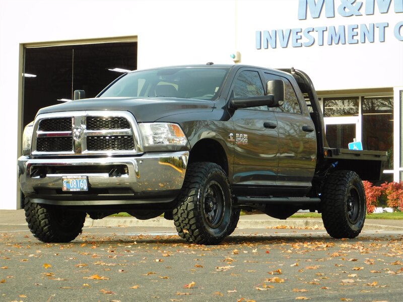 2015 Ram 2500 Tradesman Crewcab 4X4 6.7L Cummins Diesel Flat Bed