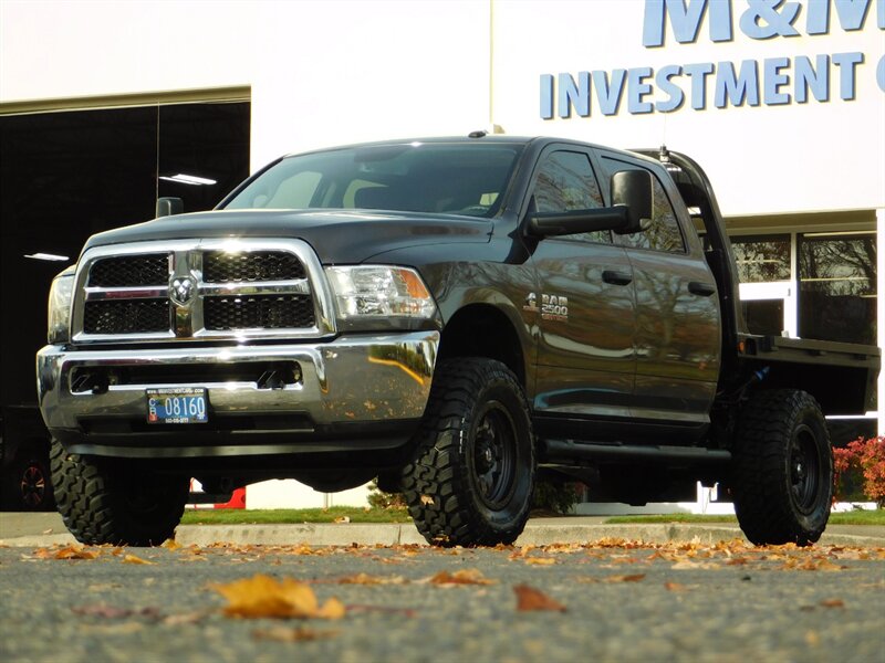 2015 RAM 2500 Tradesman CrewCab 4X4 6.7L Cummins Diesel FLAT BED   - Photo 42 - Portland, OR 97217