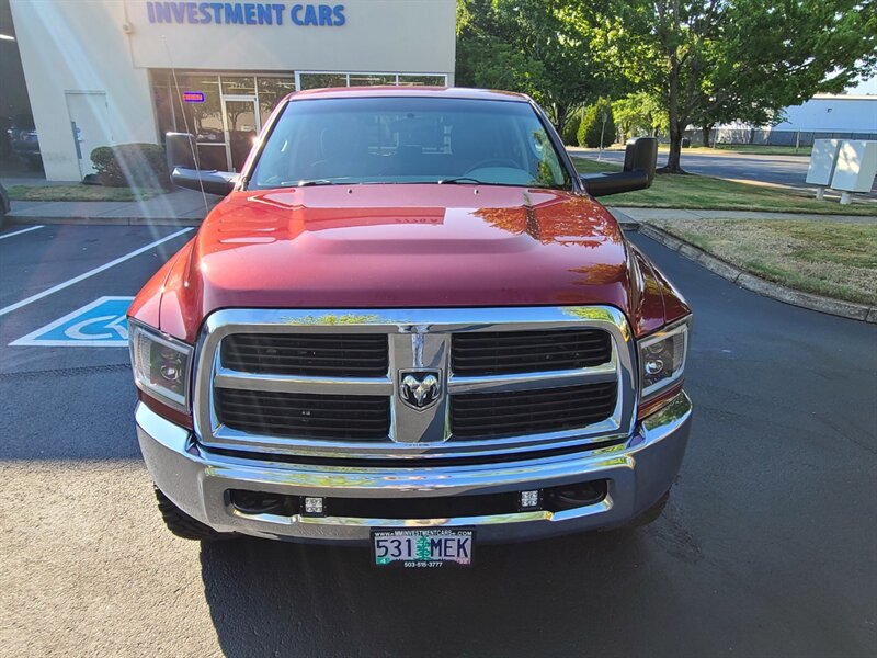 2012 RAM 3500 4X4 FLAT BED Long Bed 1-TON / 6.7L DIESEL / LIFTED  / HEAVY DUTY / CUMMINS / FUEL WHEELS / NEW TIRES / HEADACHE RACK - Photo 6 - Portland, OR 97217