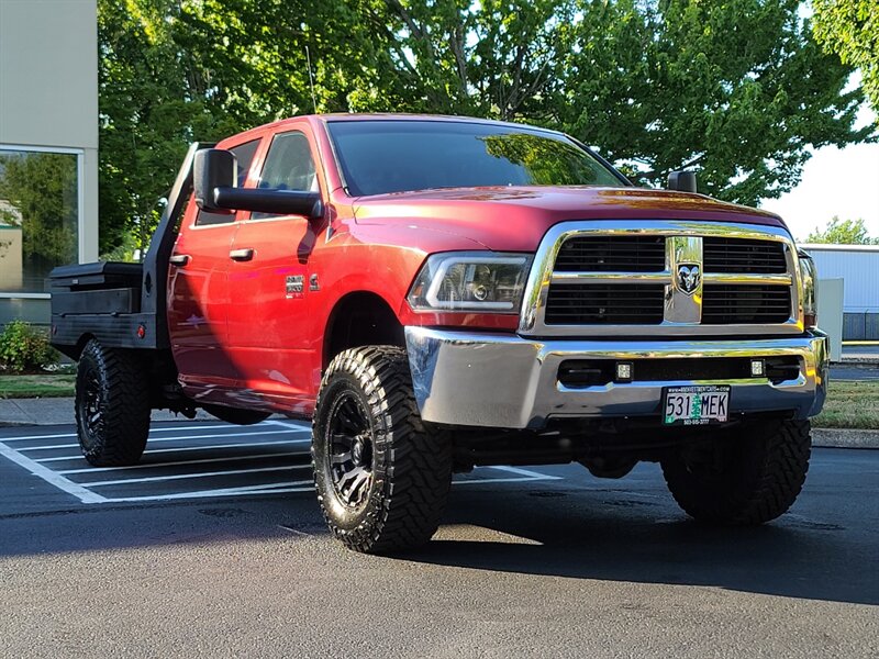 2012 RAM 3500 4X4 FLAT BED Long Bed 1-TON / 6.7L DIESEL / LIFTED  / HEAVY DUTY / CUMMINS / FUEL WHEELS / NEW TIRES / HEADACHE RACK - Photo 54 - Portland, OR 97217