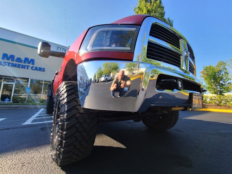 2012 RAM 3500 4X4 FLAT BED Long Bed 1-TON / 6.7L DIESEL / LIFTED  / HEAVY DUTY / CUMMINS / FUEL WHEELS / NEW TIRES / HEADACHE RACK - Photo 10 - Portland, OR 97217