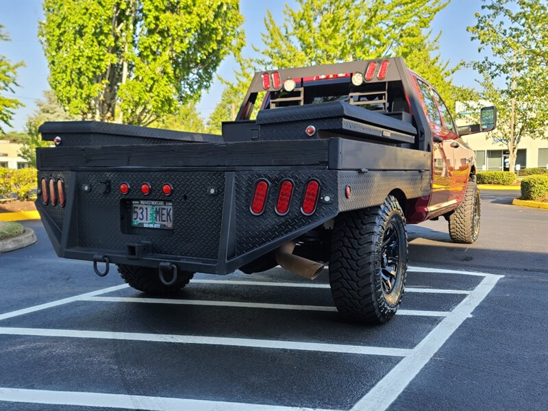 2012 RAM 3500 4X4 FLAT BED Long Bed 1-TON / 6.7L DIESEL / LIFTED ...