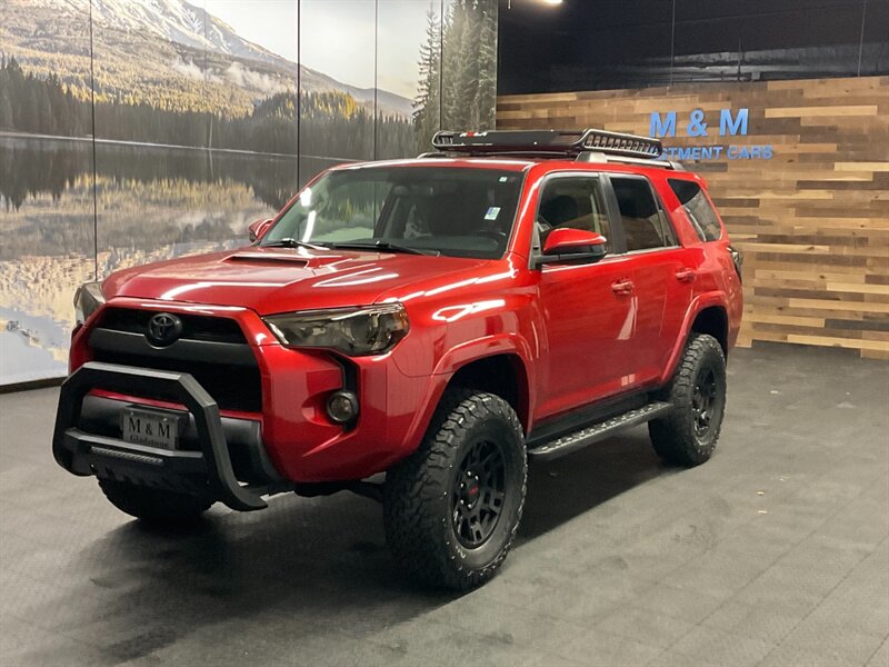 2015 Toyota 4Runner Trail 4X4 / TRD LEATHER / CUSTOM BUILT / LIFTED  CUSTOM BUILT / TRD LEATHER & HEATED SEATS / LIFTED w/ TRD WHEELS & BF GOODRCH TIRES / BLACKOUT PKG / SHARP - Photo 1 - Gladstone, OR 97027