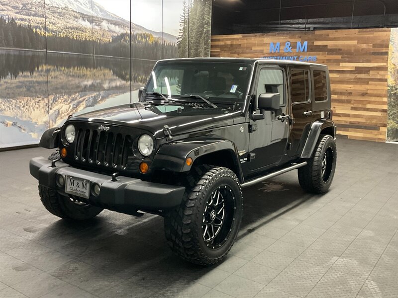 2007 Jeep Wrangler Unlimited Sahara 4Dr 4X4 / HARD TOP / LIFTED  3.8L V6 / Leather Seats / LIFTED w/ 35 " TIRES & 20 " WHEELS / LOCAL SUV / RUST FREE - Photo 25 - Gladstone, OR 97027