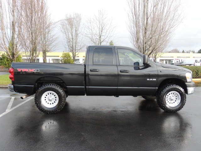 2008 Dodge Ram 1500 SLT 4X4 Quad Cab / 6-SPEED MANUAL / 55k miles   - Photo 4 - Portland, OR 97217