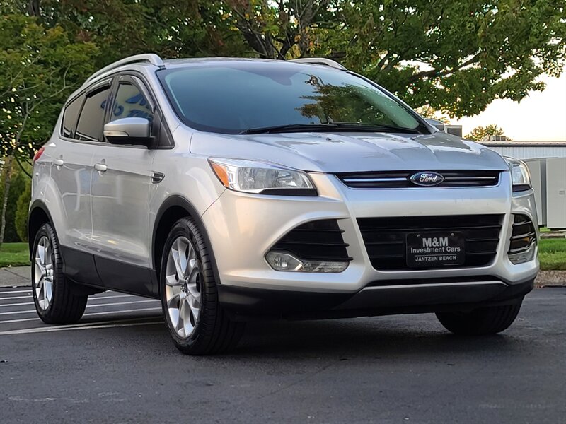 2014 Ford Escape Titanium / EcoBoost / Heated Leather / New Tires  / Fresh Service / Local Trade-In / Excellent Condition - Photo 56 - Portland, OR 97217