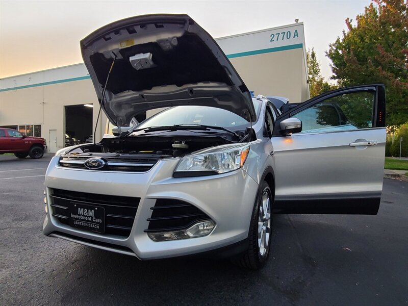 2014 Ford Escape Titanium / EcoBoost / Heated Leather / New Tires  / Fresh Service / Local Trade-In / Excellent Condition - Photo 25 - Portland, OR 97217