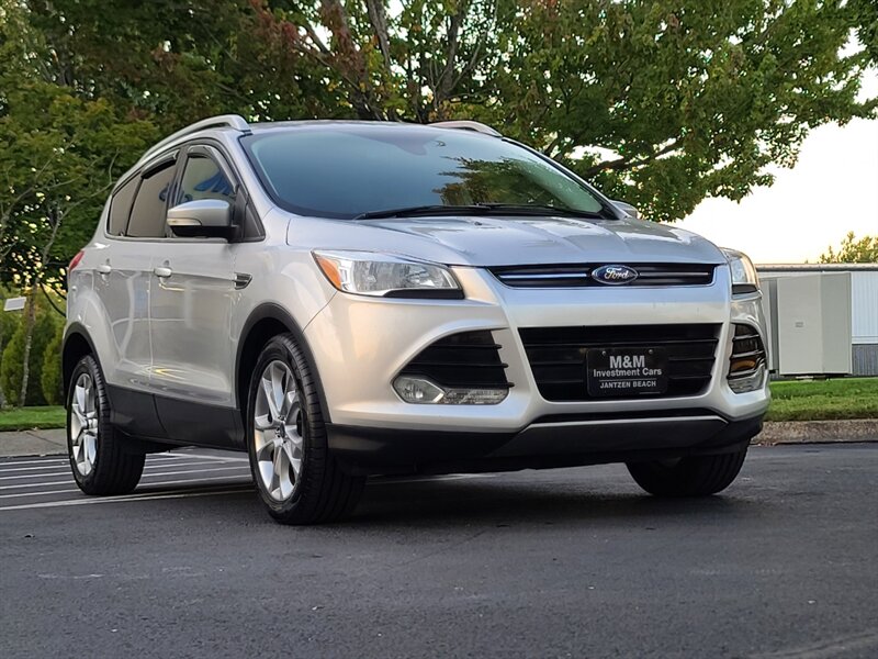 2014 Ford Escape Titanium / EcoBoost / Heated Leather / New Tires  / Fresh Service / Local Trade-In / Excellent Condition - Photo 2 - Portland, OR 97217