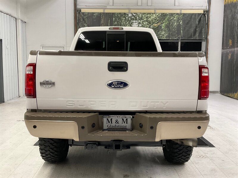 2012 Ford F-350 King Ranch Crew Cab 4X4 / 6.7L DIESEL / LIFTED  / LOCAL TRUCK / RUST FREE / Leather w. Heated & Cooled Seats / LIFTED w. 35 " MUD TIRES / SHARP & CLEAN !! - Photo 6 - Gladstone, OR 97027