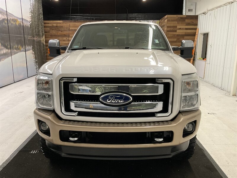 2012 Ford F-350 King Ranch Crew Cab 4X4 / 6.7L DIESEL / LIFTED  / LOCAL TRUCK / RUST FREE / Leather w. Heated & Cooled Seats / LIFTED w. 35 " MUD TIRES / SHARP & CLEAN !! - Photo 5 - Gladstone, OR 97027