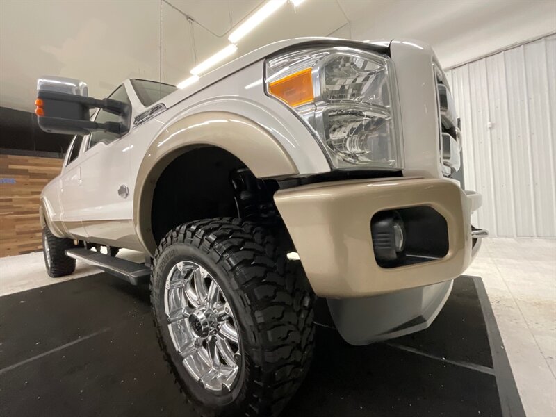 2012 Ford F-350 King Ranch Crew Cab 4X4 / 6.7L DIESEL / LIFTED  / LOCAL TRUCK / RUST FREE / Leather w. Heated & Cooled Seats / LIFTED w. 35 " MUD TIRES / SHARP & CLEAN !! - Photo 10 - Gladstone, OR 97027