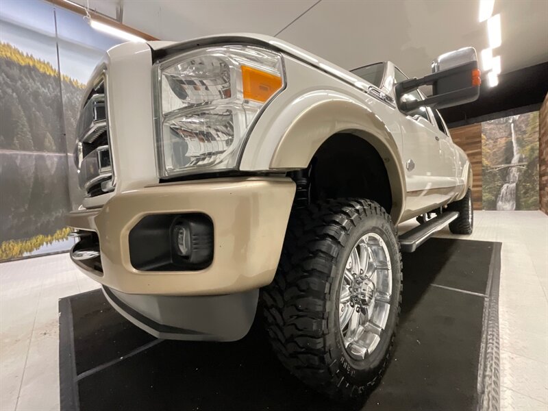 2012 Ford F-350 King Ranch Crew Cab 4X4 / 6.7L DIESEL / LIFTED  / LOCAL TRUCK / RUST FREE / Leather w. Heated & Cooled Seats / LIFTED w. 35 " MUD TIRES / SHARP & CLEAN !! - Photo 9 - Gladstone, OR 97027