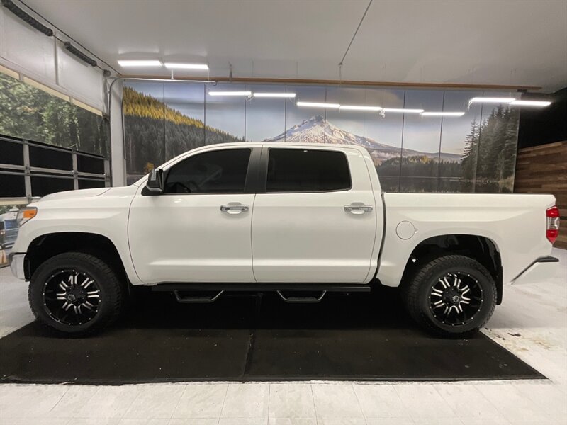 2015 Toyota Tundra Limited CREWMAX 4X4 / 5.7L V8 / LIFTED  / Leather & Heated Seats / Navigation & Sunroof - Photo 3 - Gladstone, OR 97027