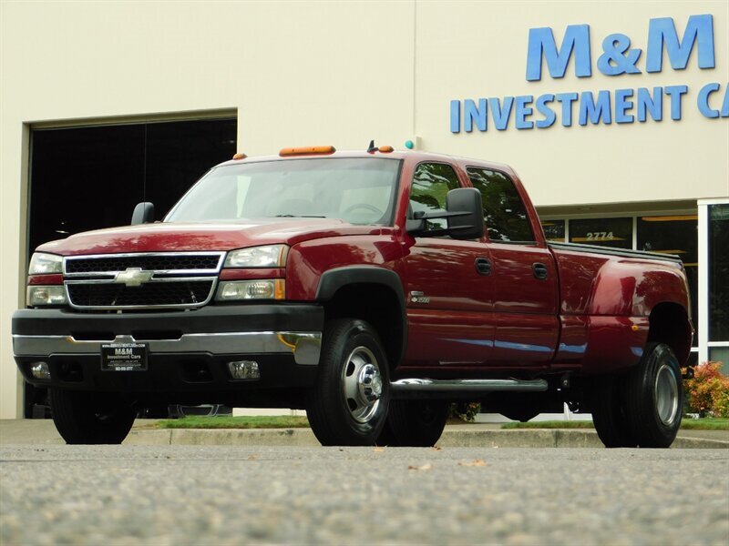 2006 Chevrolet Silverado 3500 LT Crew Cab 4X4 6.6L Duramax DUALLY 1-Owner leathe   - Photo 40 - Portland, OR 97217