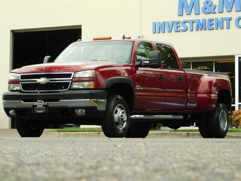 2006 Chevrolet Silverado 3500 LT Crew Cab 4X4 6.6L Duramax DUALLY 1-Owner leathe   - Photo 43 - Portland, OR 97217