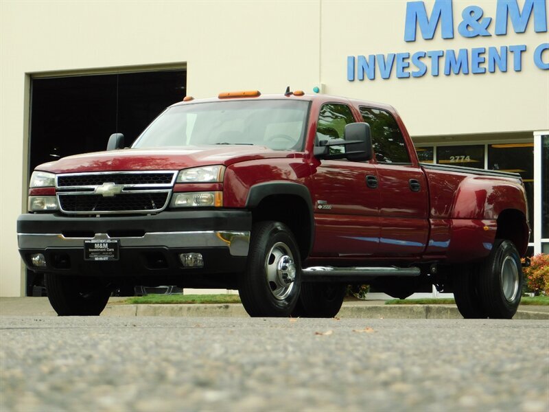 2006 Chevrolet Silverado 3500 LT Crew Cab 4X4 6.6L Duramax DUALLY 1-Owner leathe   - Photo 41 - Portland, OR 97217