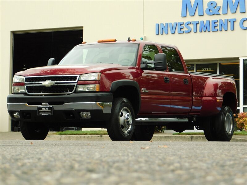 2006 Chevrolet Silverado 3500 LT Crew Cab 4X4 6.6L Duramax DUALLY 1-Owner leathe   - Photo 42 - Portland, OR 97217