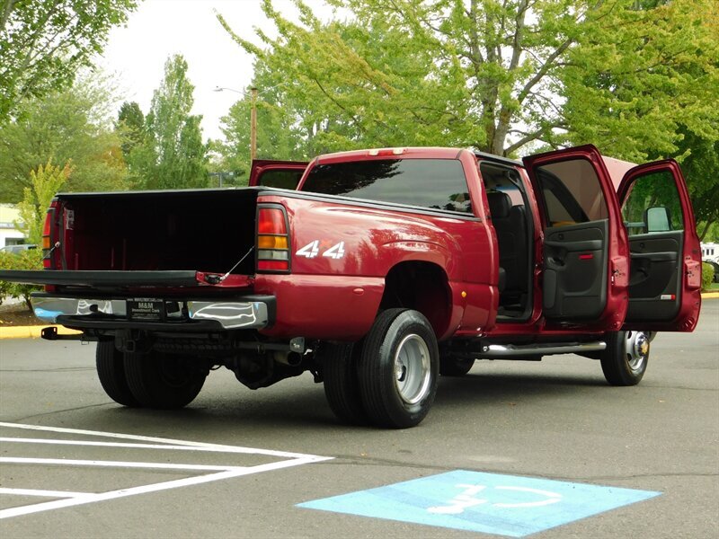 2006 Chevrolet Silverado 3500 LT Crew Cab 4X4 6.6L Duramax DUALLY 1-Owner leathe   - Photo 28 - Portland, OR 97217