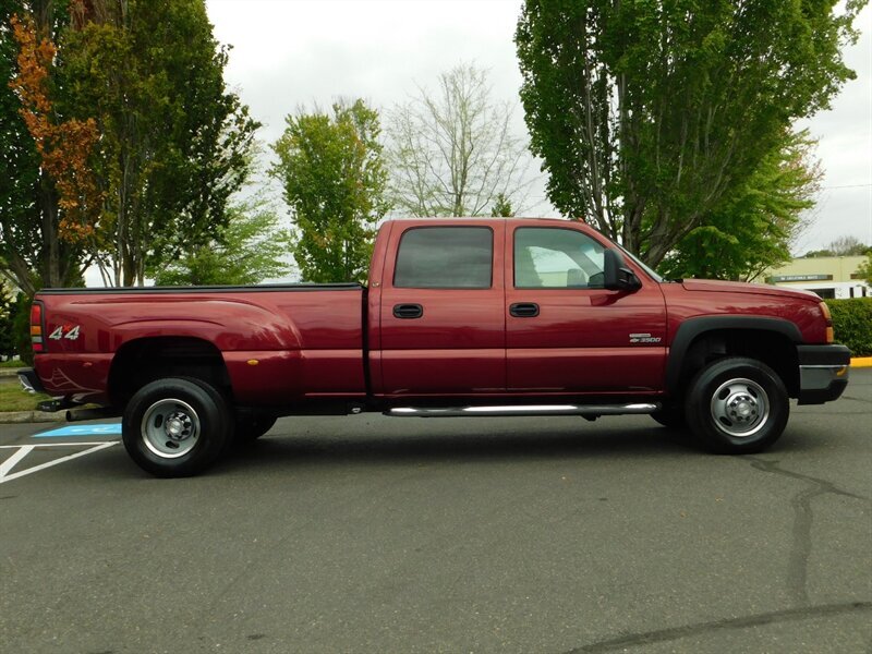 2006 Chevrolet Silverado 3500 LT Crew Cab 4X4 6.6L Duramax DUALLY 1-Owner leathe   - Photo 4 - Portland, OR 97217