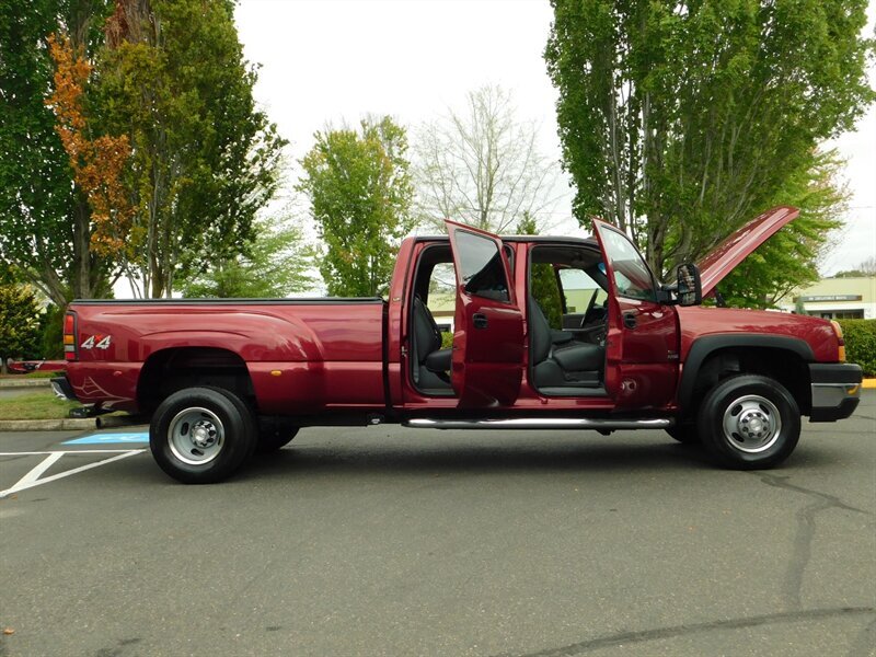 2006 Chevrolet Silverado 3500 LT Crew Cab 4X4 6.6L Duramax DUALLY 1-Owner leathe   - Photo 29 - Portland, OR 97217