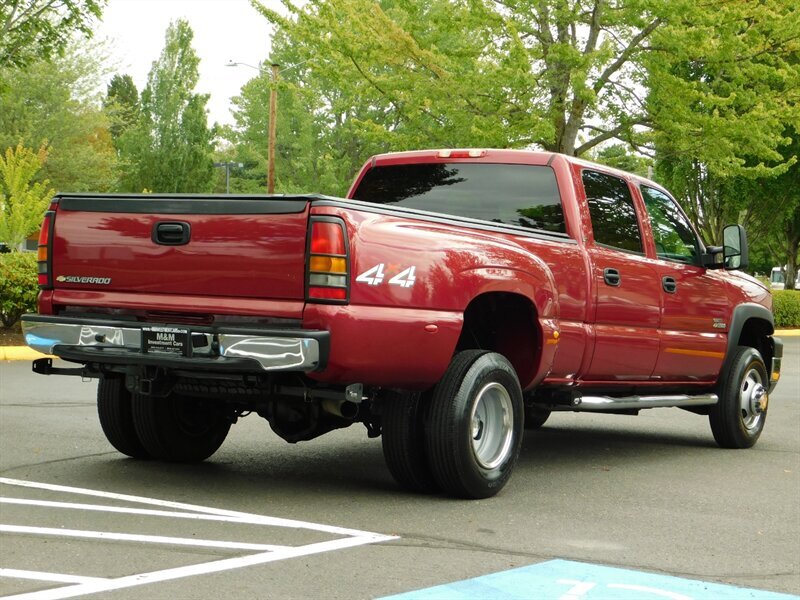 2006 Chevrolet Silverado 3500 LT Crew Cab 4X4 6.6L Duramax DUALLY 1-Owner leathe   - Photo 7 - Portland, OR 97217