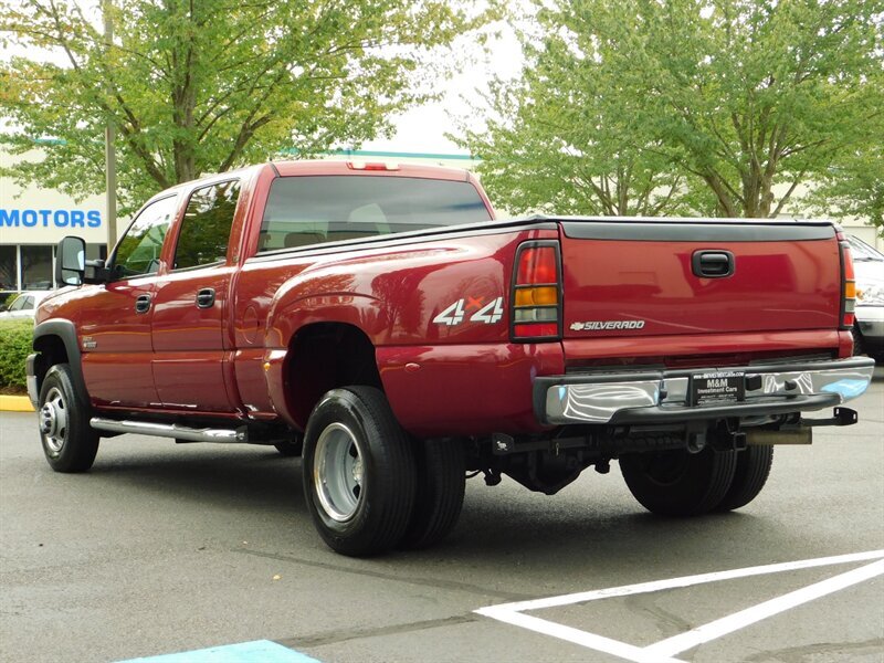 2006 Chevrolet Silverado 3500 LT Crew Cab 4X4 6.6L Duramax DUALLY 1-Owner leathe   - Photo 8 - Portland, OR 97217