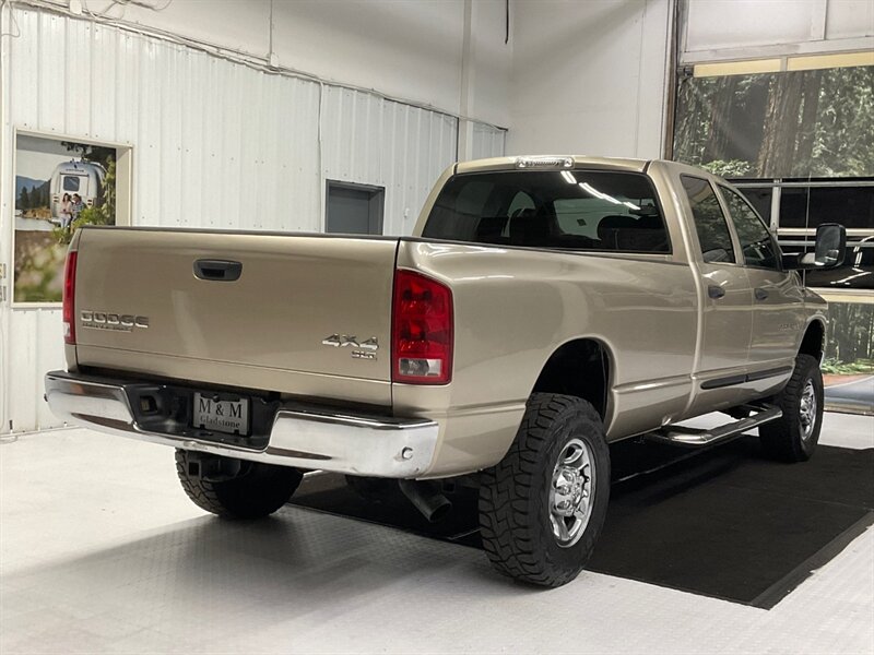 2004 Dodge Ram 2500 SLT 4X4 / 5.9L CUMMINS DIESEL / 5-SPEED MANUAL  / LONG BED / Leather / RUST FREE / ONY 126,000 MILES - Photo 8 - Gladstone, OR 97027