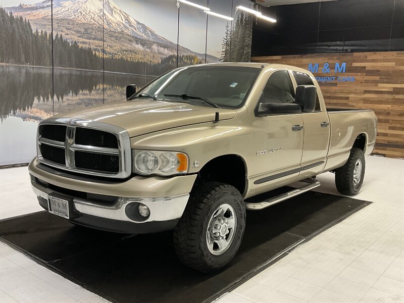 2004 Dodge Ram 2500 SLT 4X4 / 5.9L CUMMINS DIESEL / 5-SPEED MANUAL  / LONG BED / Leather / RUST FREE / ONY 126,000 MILES - Photo 25 - Gladstone, OR 97027