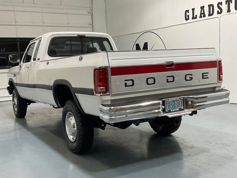 1993 Dodge RAM 250 LE Power Ram 250 Extended Cab 4X4 /5.9L DIESEL  / LOCAL TRUCK w. ZERO RUST / BRAND NEW TIRES / ONLY 167K MILES - Photo 8 - Gladstone, OR 97027