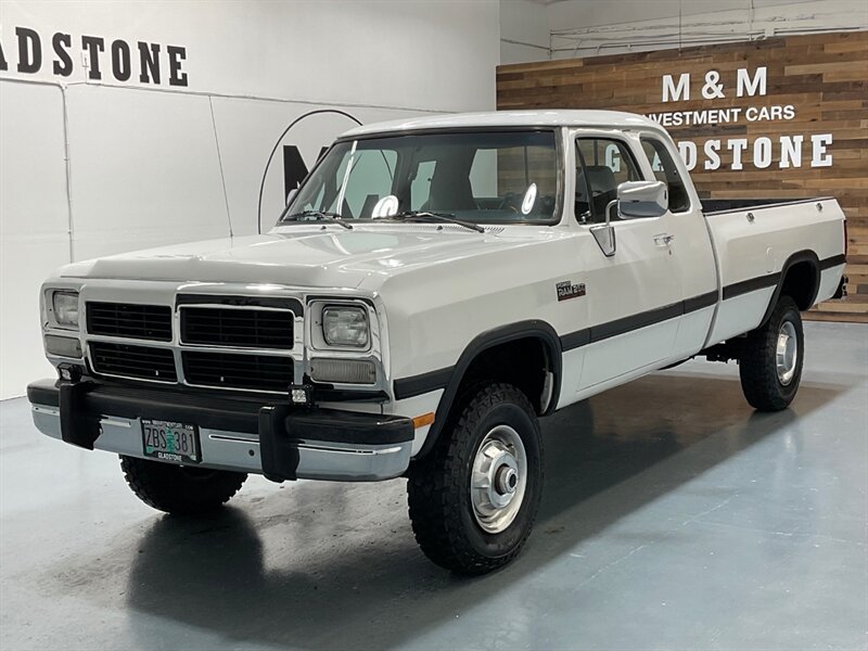 1993 Dodge RAM 250 LE Power Ram 250 Extended Cab 4X4 /5.9L DIESEL  / LOCAL TRUCK w. ZERO RUST / BRAND NEW TIRES / ONLY 167K MILES - Photo 1 - Gladstone, OR 97027