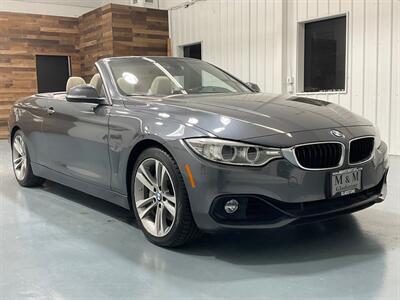 2016 BMW 4 Series 435i 2dr Convertible /6Cyl  3.0L TURBO/ 77K MILES  / Leather w. Heated Seats / POWER HARD TOP