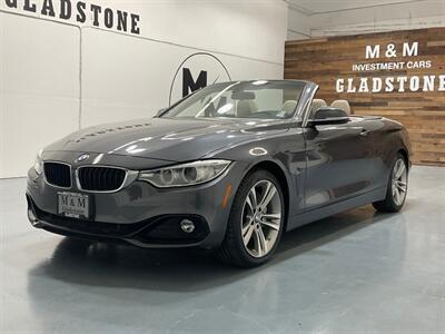 2016 BMW 4 Series 435i 2dr Convertible /6Cyl  3.0L TURBO/ 77K MILES  / Leather w. Heated Seats / POWER HARD TOP