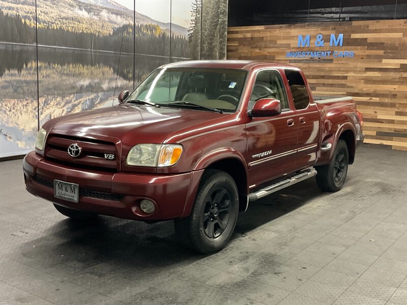 2003 Toyota Tundra Limited 4dr Access Cab 4X4 / 4.7L V8 / STEP SIDE  FRESH TIMING BELT SERVICE /Leather Seats / TRD OFF ROAD / Navigation & Backup Camera / ONLY 124,000 MILES - Photo 25 - Gladstone, OR 97027