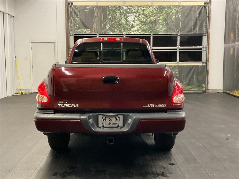 2003 Toyota Tundra Limited 4dr Access Cab 4X4 / 4.7L V8 / STEP SIDE  FRESH TIMING BELT SERVICE /Leather Seats / TRD OFF ROAD / Navigation & Backup Camera / ONLY 124,000 MILES - Photo 6 - Gladstone, OR 97027