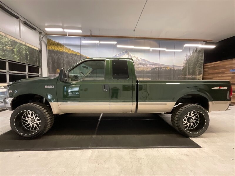 1999 Ford F-250 Lariat 4Dr Extended Cab 4X4 / 7.3L DIESEL / LIFTED  / BRAND NEW 35 " MUD TIRES & 22 " WHEELS / Leather / LONG BED / LOCAL TRUCK / RUST FREE - Photo 3 - Gladstone, OR 97027