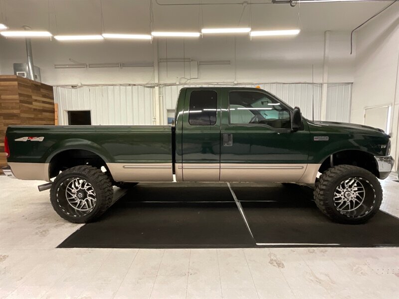 1999 Ford F-250 Lariat 4Dr Extended Cab 4X4 / 7.3L DIESEL / LIFTED  / BRAND NEW 35 " MUD TIRES & 22 " WHEELS / Leather / LONG BED / LOCAL TRUCK / RUST FREE - Photo 4 - Gladstone, OR 97027