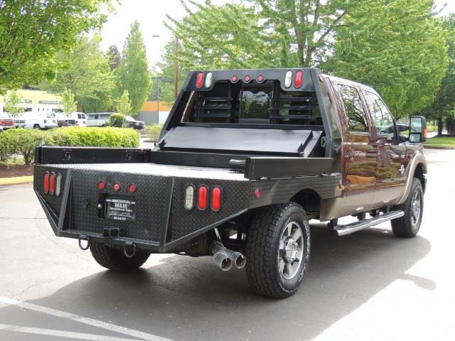 2011 Ford F-350 Super Duty / LARIAT / 4X4 / FLAT BED / Diesel   - Photo 8 - Portland, OR 97217